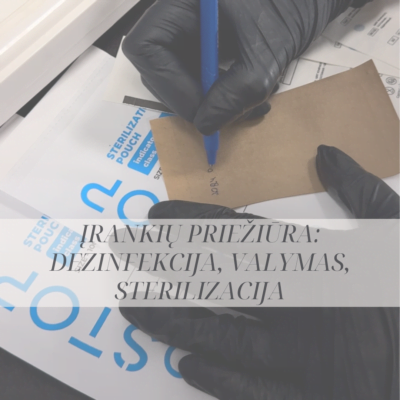 Online kursas apie įrankių sterilizaciją