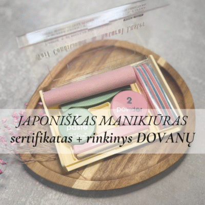 japoniško manikiūro online pamoka , p shine rinkinys, serifikatas